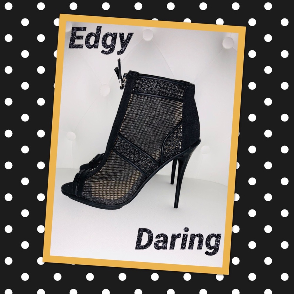 GX by GWEN STEFANI AKIRA PEEP TOE BOOTIE
